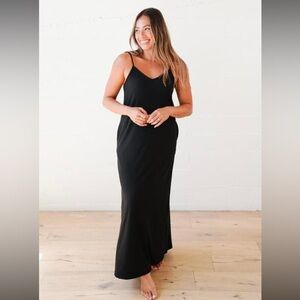 Favorite Ribbed Spaghetti Dress